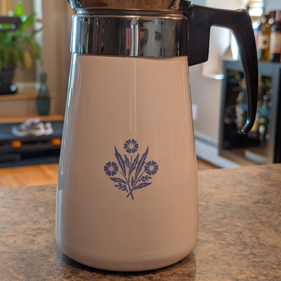Corningware Vintage Percolator Cup Coffee Pot